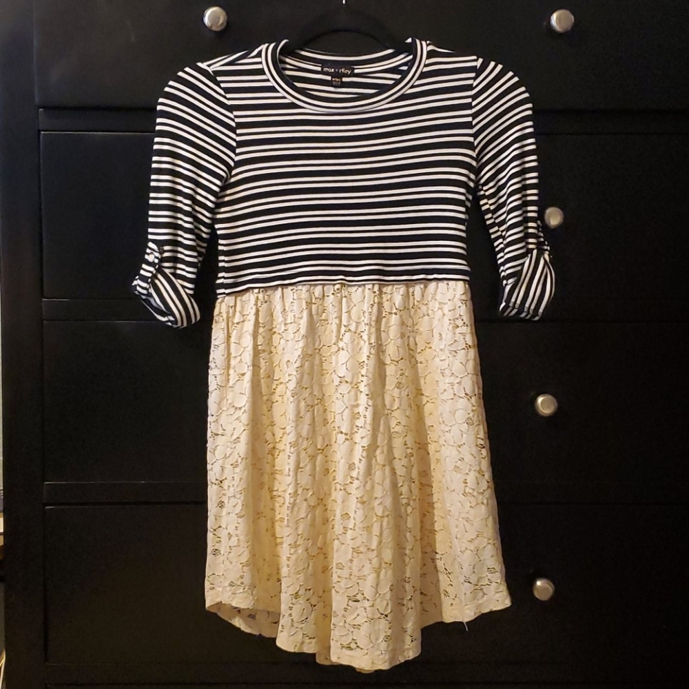 Lace skirt dress